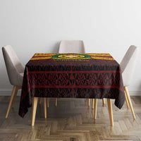 Personalised Tonga Vava'u High School Tablecloth Polynesian Ngatu Tribal