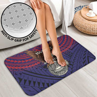 American Samoa Brave Eagle Personalized Bathroom Set National Flag Color - Polynesian Pride