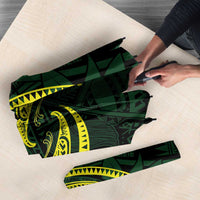 American Samoa Manua Cession Day Personalized Umbrella Polynesian Wave Style - Polynesian Pride
