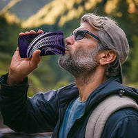 Manua Segaula American Samoa High School Personalized 4 in 1 Can Cooler Tumbler Polynesian Wave Style