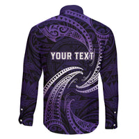 Manua Segaula American Samoa High School Personalized Family Matching Puletasi and Hawaiian Shirt Polynesian Wave Style