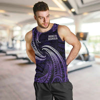 Manua Segaula American Samoa High School Personalized Men Tank Top Polynesian Wave Style