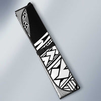 Ni-Van Vanuatu 45th Yumi Yumi Yumi Auto Sun Shade Vanuatuan Boar Tusk Polynesian Pattern - Polynesian Pride