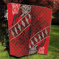 Vintage Ngatu Tribal Tonga Pattern Quilt - Polynesian Pride