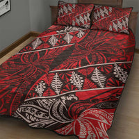 Vintage Ngatu Tribal Tonga Pattern Quilt Bed Set - Polynesian Pride