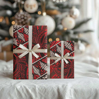 Vintage Ngatu Tribal Tonga Pattern Wrapping Paper - Polynesian Pride