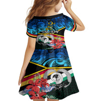 torba-vanuatu-kid-short-sleeve-dress-sand-drawing-with-polynesian-pattern
