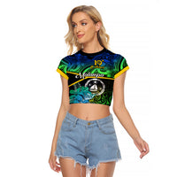 malampa-day-raglan-cropped-t-shirt-vanuatu-flowers-with-malampa-emblem-tribal-pattern