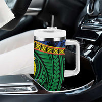 Melanesian New Caledonia Tumbler With Handle LT9 - Polynesian Pride
