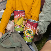 Melanesian Ni-Vanuatu Tumbler Cup Sea Turtle with Sand Drawing Pattern