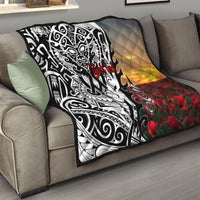 Personalised New Zealand Waitangi and ANZAC day Quilt