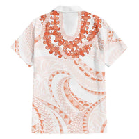 Aloha Lei Onaona Hawaiian Shirt Red Hawaiian Tribal Pattern