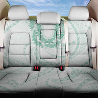 Aloha Lei Onaona Back Car Seat Cover Sage Green Hawaiian Tribal Pattern