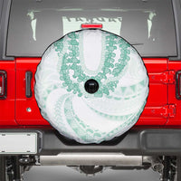 Aloha Lei Onaona Spare Tire Cover Sage Green Hawaiian Tribal Pattern