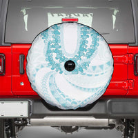 Aloha Lei Onaona Spare Tire Cover Teal Hawaiian Tribal Pattern