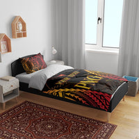 Custom Papua New Guinea Cricket Bedding Set Go Barramundis LT9 - Polynesian Pride