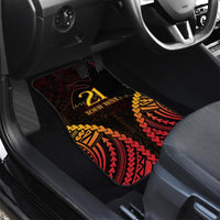 Custom Papua New Guinea Cricket Car Mats Go Barramundis