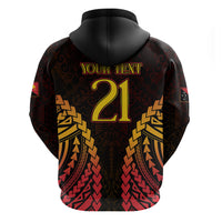 Custom Papua New Guinea Cricket Hoodie Go Barramundis LT9 - Polynesian Pride