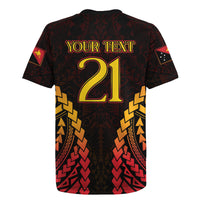 Custom Papua New Guinea Cricket Rugby Jersey Go Barramundis