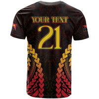 Custom Papua New Guinea Cricket T Shirt Go Barramundis LT9 - Polynesian Pride