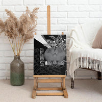 Custom Papua New Guinea Cricket Canvas Wall Art Tribal Bird of Paradise Tattoo