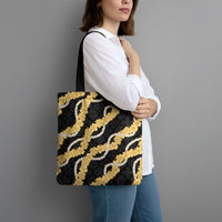 Aloha Melemele Hibiscus Pikake Lei Tote Bag Hawaiian Quilt Pattern LT9 - Polynesian Pride