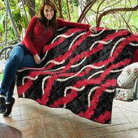 Aloha Ula'ula Hibiscus Pikake Lei Quilt Hawaiian Quilt Pattern LT9 - Polynesian Pride