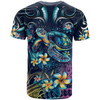 Plumeria Turtles Traditional Tribal T Shirt