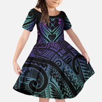 Personalised Your Story Isn't Over Family Matching Tank Maxi Dress and Hawaiian Shirt Suicide Prevention Awareness Semicolon Heart