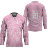 Custom New Zealand Basketball Indigenous Hockey Jersey LT9 - Polynesian Pride