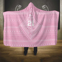 Custom New Zealand Basketball Indigenous Hooded Blanket - Polynesian Pride