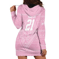 Custom New Zealand Basketball Indigenous Hoodie Dress LT9 - Polynesian Pride