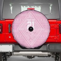 Custom New Zealand Basketball Indigenous Spare Tire Cover LT9 - Polynesian Pride