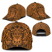 Basketball New Zealand Classic Cap Gold Maori Ta Moko Indigenous - Polynesian Pride
