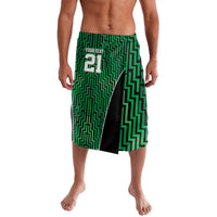 Custom Basketball New Zealand Lavalava Green Maori Ta Moko Indigenous - Polynesian Pride