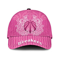New Zealand Classic Cap Fire Basketball Maori Tribal Pink - Polynesian Pride