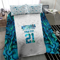 Custom New Zealand Aotearoa Bedding Set Maori Paua Shell Indigenous LT9 - Polynesian Pride