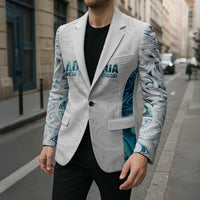Custom New Zealand Aotearoa Blazer Maori Paua Shell Indigenous LT9 - Polynesian Pride