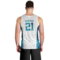 Custom New Zealand Aotearoa Men Tank Top Maori Paua Shell Indigenous - Polynesian Pride