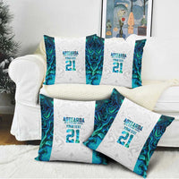 Custom New Zealand Aotearoa Pillow Cover Maori Paua Shell Indigenous LT9 - Polynesian Pride