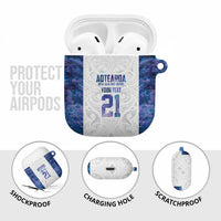 Custom New Zealand Aotearoa AirPods Case Purple Maori Paua Shell Indigenous - Polynesian Pride