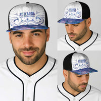 New Zealand Aotearoa Baseball Net Cap Purple Maori Papua Shell Indigenous - Polynesian Pride