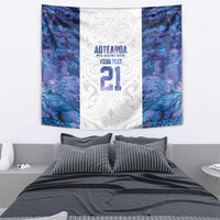 Custom New Zealand Aotearoa Tapestry Purple Maori Paua Shell Indigenous - Polynesian Pride