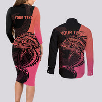 personalised-polynesia-fishing-couples-matching-long-sleeve-bodycon-dress-and-long-sleeve-button-shirts-with-maori-hei-matau-fish-hook-pink-art