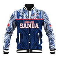 Custom Rugby Toa Samoa Baseball Jacket Samoa mo Samoa Island Warrior Pride - Polynesian Pride