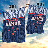 Rugby Toa Samoa Garden Flag Samoa mo Samoa Island Warrior Pride - Polynesian Pride