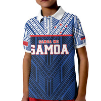 Custom Rugby Toa Samoa Kid Polo Shirt Samoa mo Samoa Island Warrior Pride - Polynesian Pride