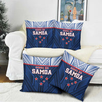 Rugby Toa Samoa Pillow Cover Samoa mo Samoa Island Warrior Pride - Polynesian Pride