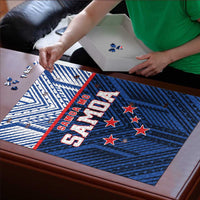 Rugby Toa Samoa Puzzle Samoa mo Samoa Island Warrior Pride - Polynesian Pride