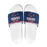 Rugby Toa Samoa Slide Sandals Samoa mo Samoa Island Warrior Pride - Polynesian Pride